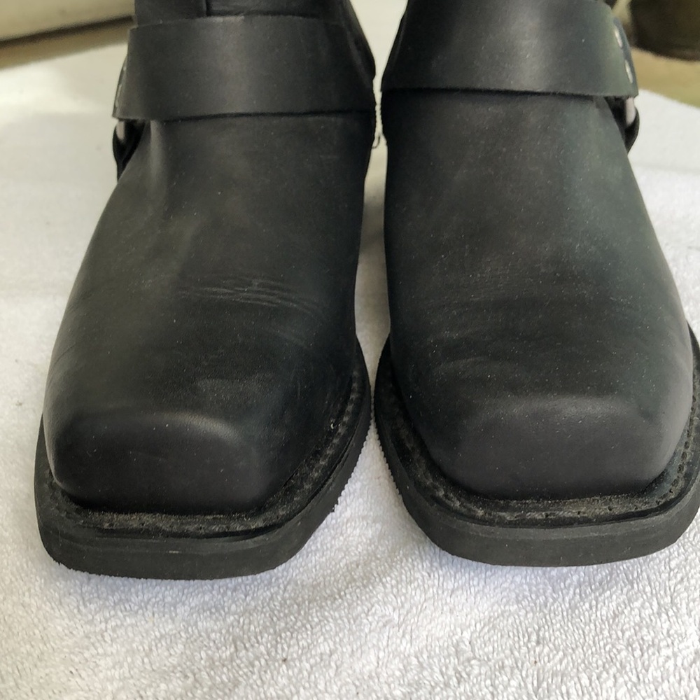 Harley-Davidson Black Lace Up Boots - Picture 8 of 15